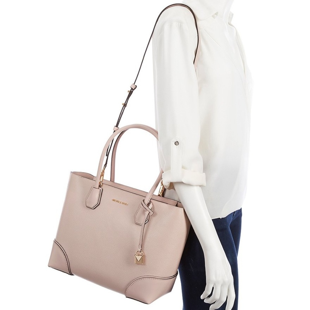 MICHAEL KORS MK Studio Mercer Metallic SOFT PINK